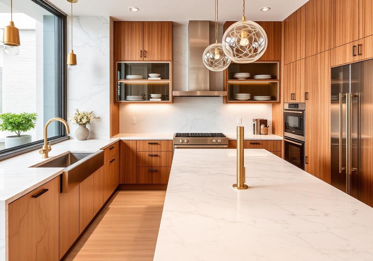 Marble & Brass